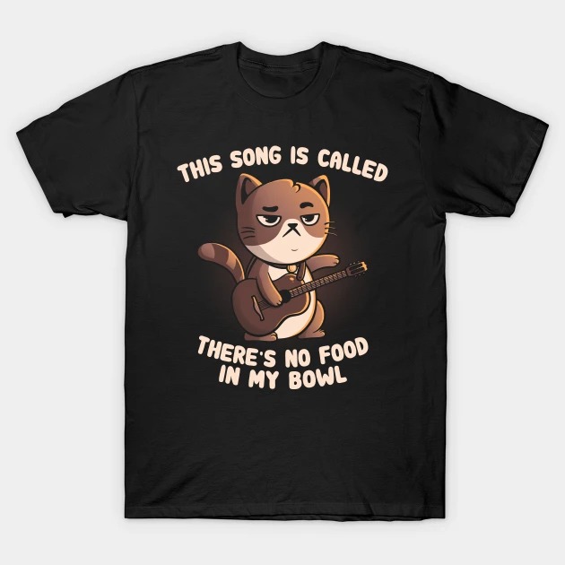 Funny cat play guitar this song is called shirt