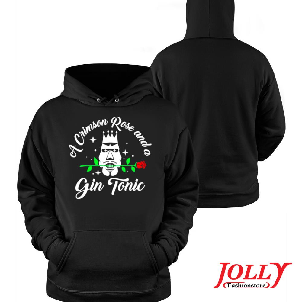 A crimson rose and a gin tonic 2022 s Hoodie