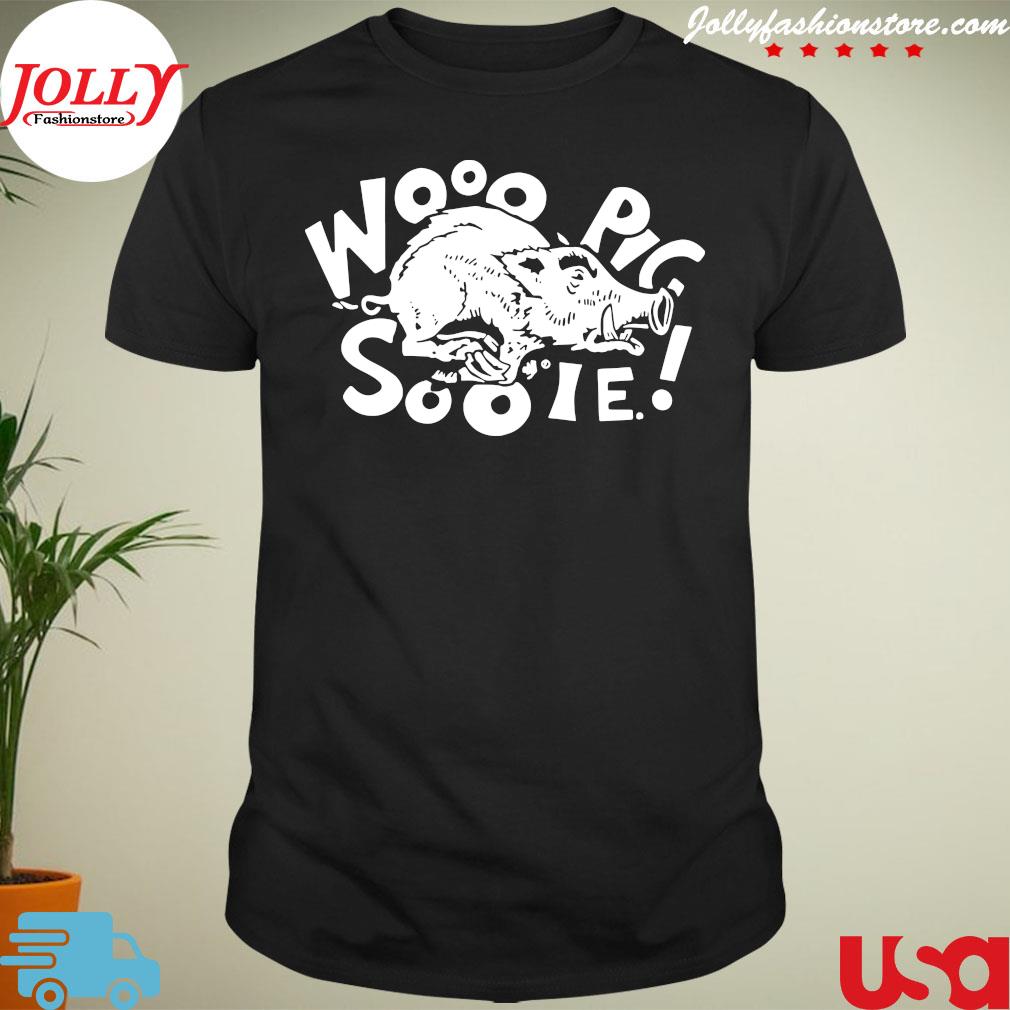 Arkansas Razorbacks Woo Pig Sooie american Shirt