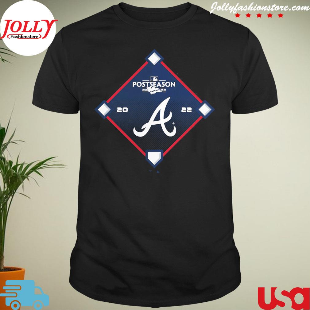 Atlanta braves fanatics branded logo 2022 new design shirt