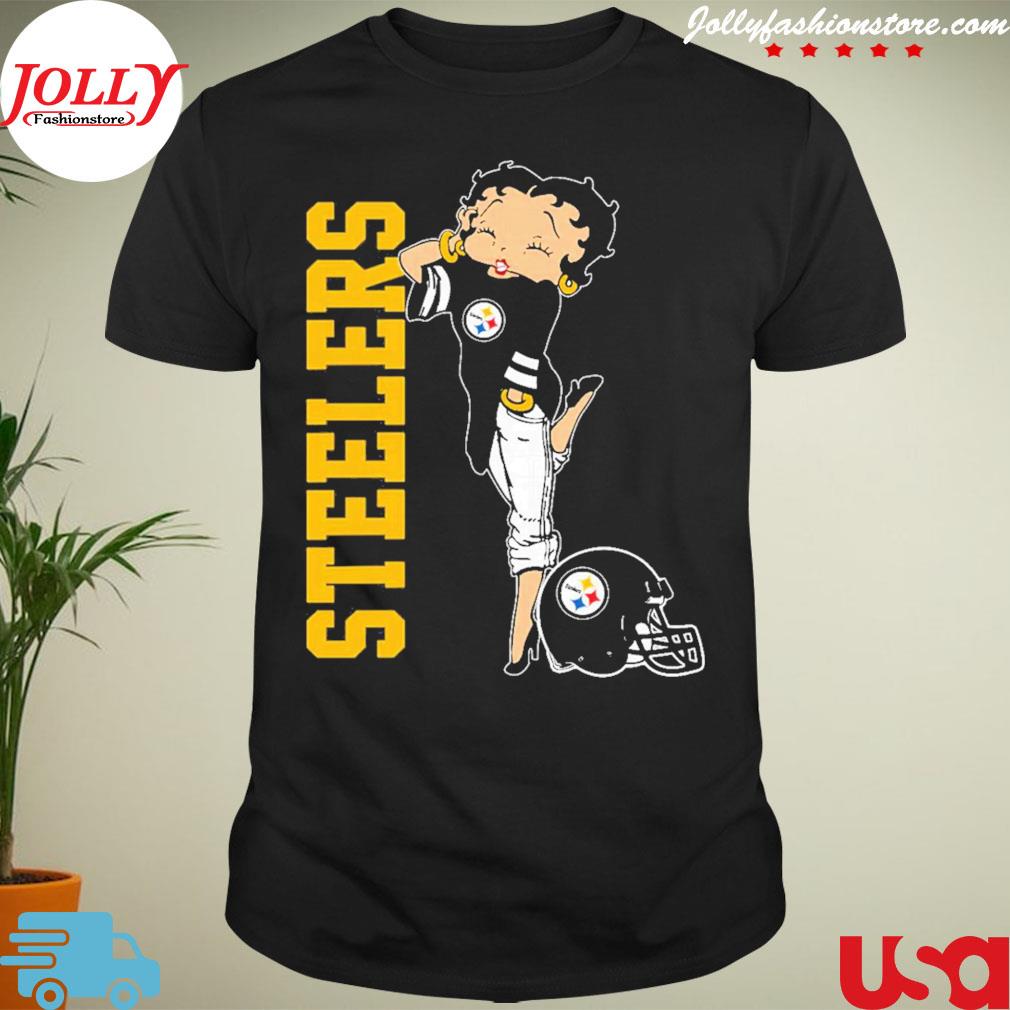 Betty boop Pittsburgh Steelers helmets new design 2022 shirt
