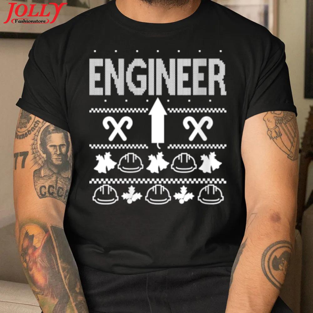 Engineer christmas engineering expert science new design shirt