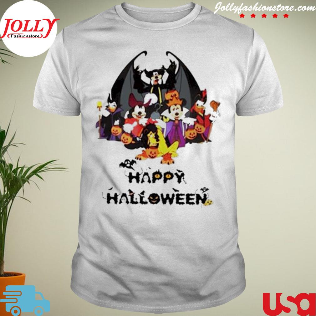 Happy halloween cartoon disney halloween shirt