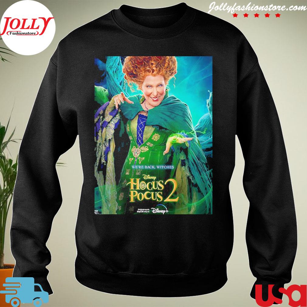 Hocus pocus 2 disney we're back witches bette midler as winifred sanderson s Sweater