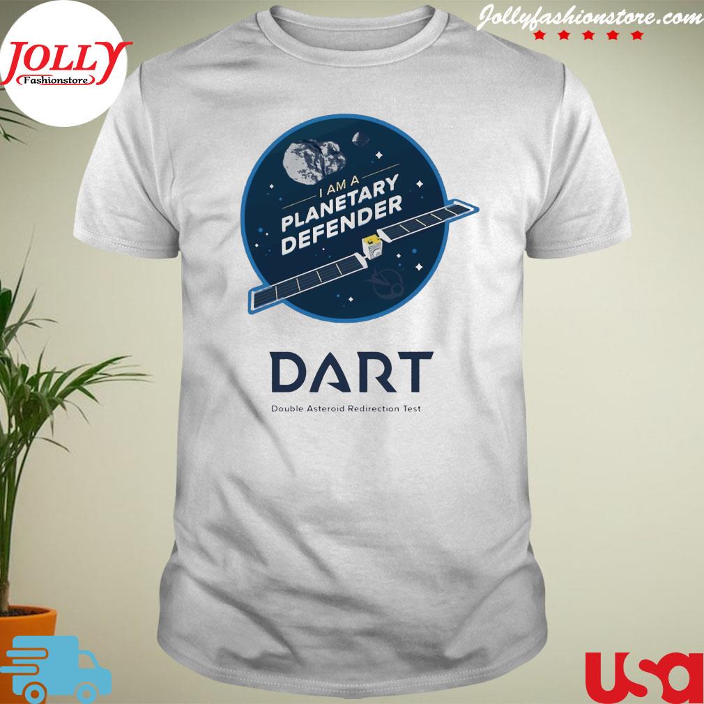 I am a planetary defender dart mission nasa planetary defense shirt