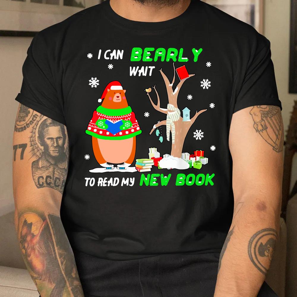 I can bearly wait to read my new book 2022 Ugly Christmas sweater