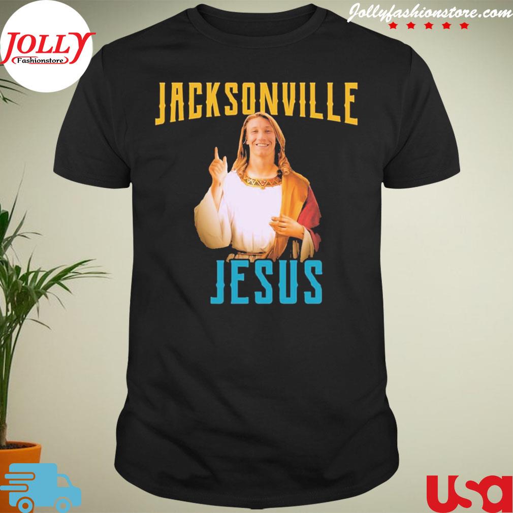 Jacksonville Jesus trevor lawrence shirt