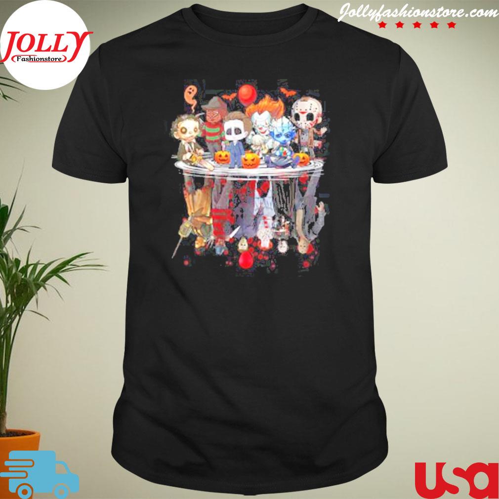 Killers scary chibI evolution killers scary friends halloween 2022 shirt