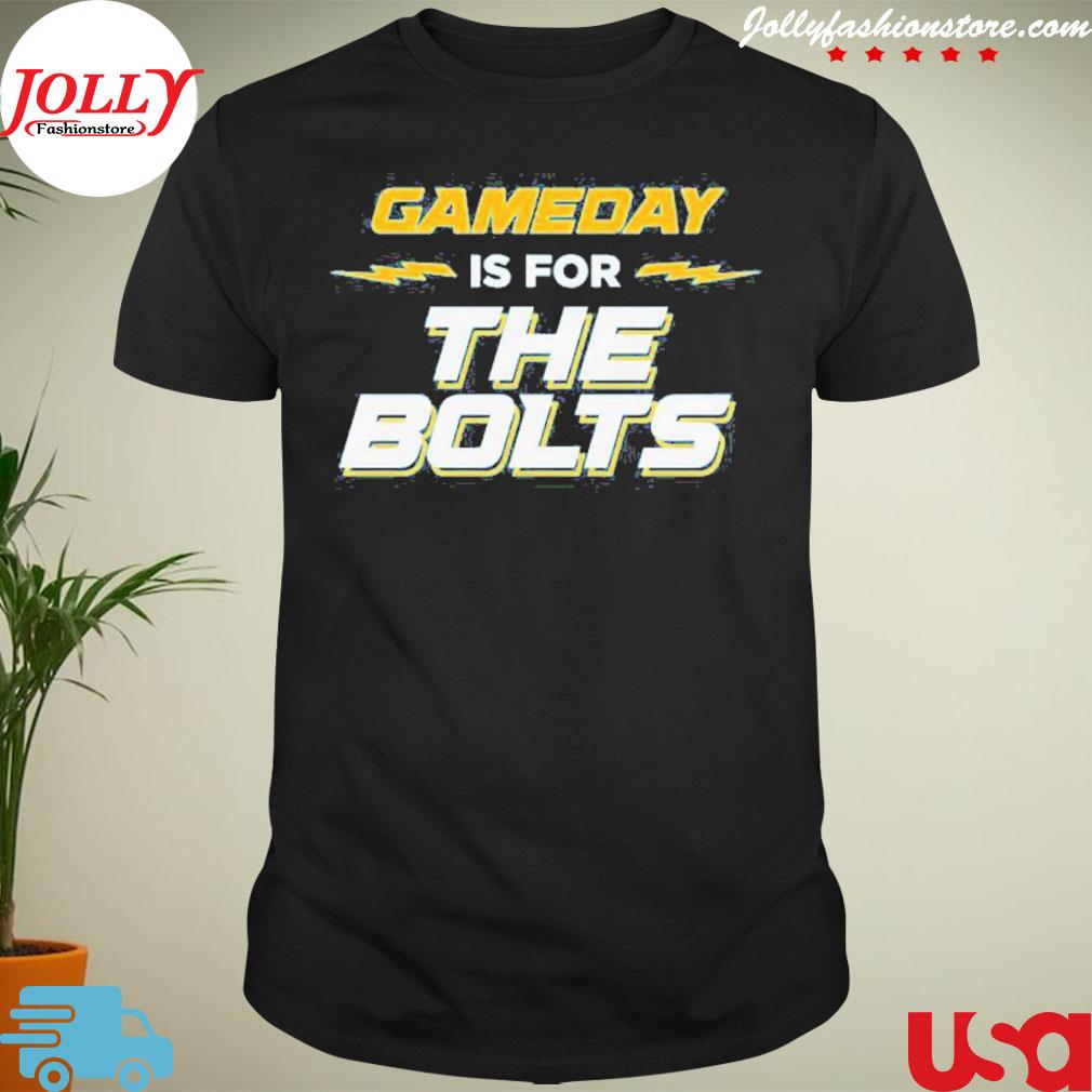 Los angeles chargers gameday is for bolts new design shirt
