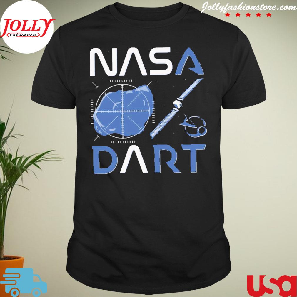Navy art nasa dart double asteroid redirection test shirt