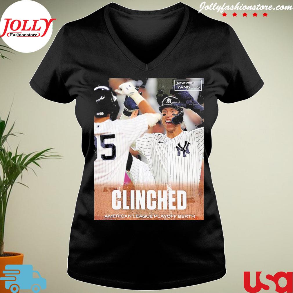 New york yankees are 2022 mlb postseason bound clinched American league playoff berth s Ladies Tee