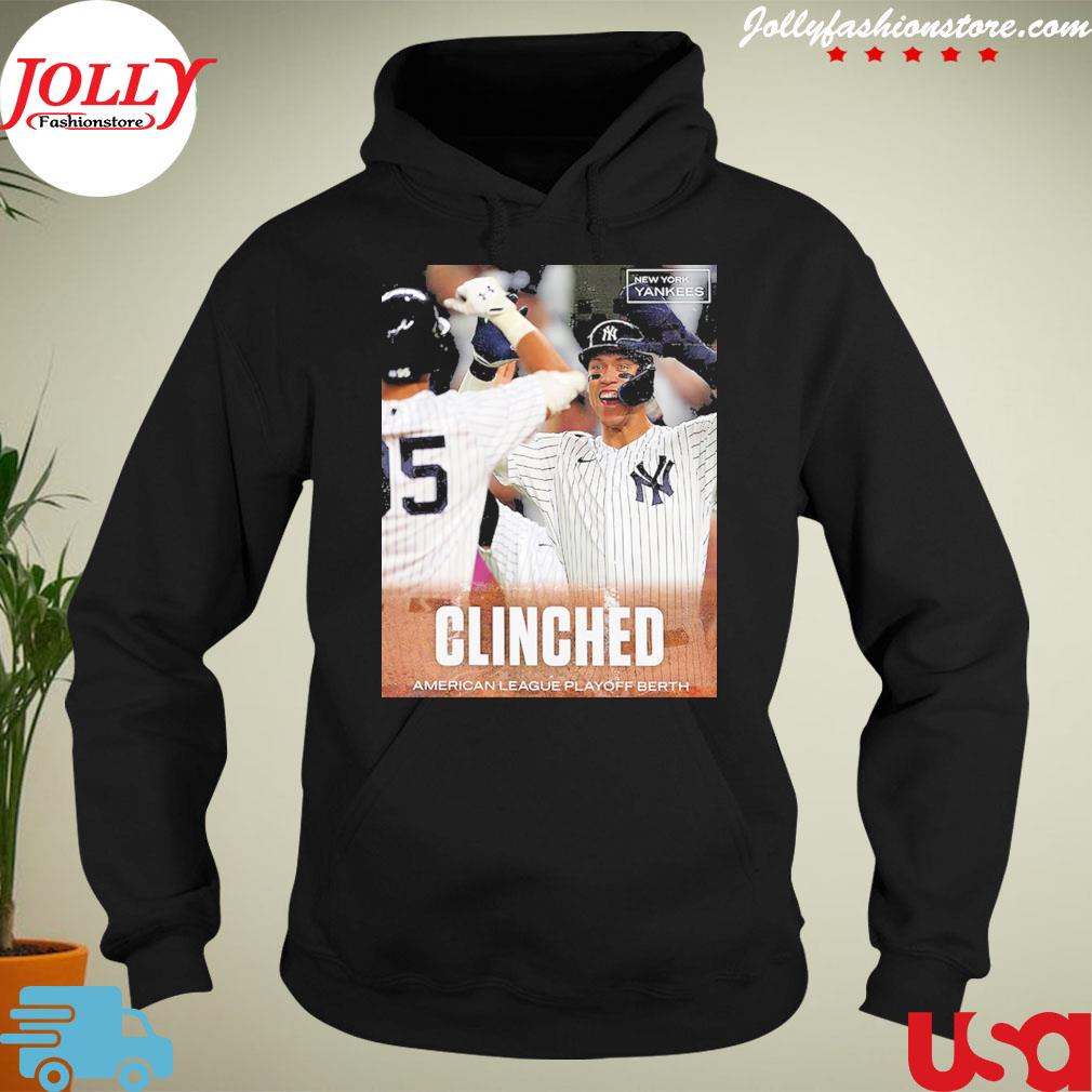 New york yankees are 2022 mlb postseason bound clinched American league playoff berth s hoodie-black