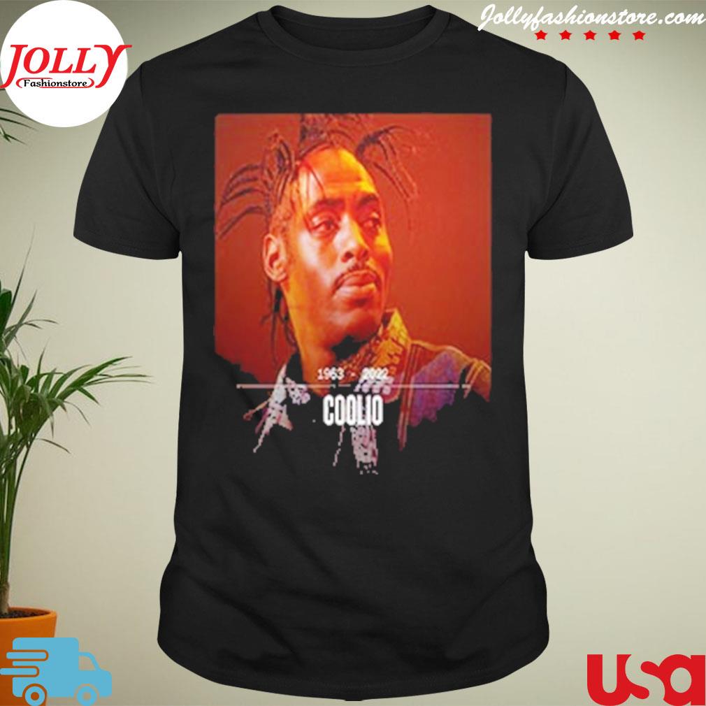 Rip rapper coolio 1963 2022 producer and actor gangsta's paradise shirt