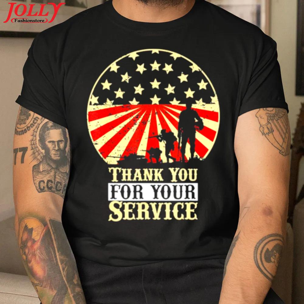 Thank you for your service veterans day 2022 shirt