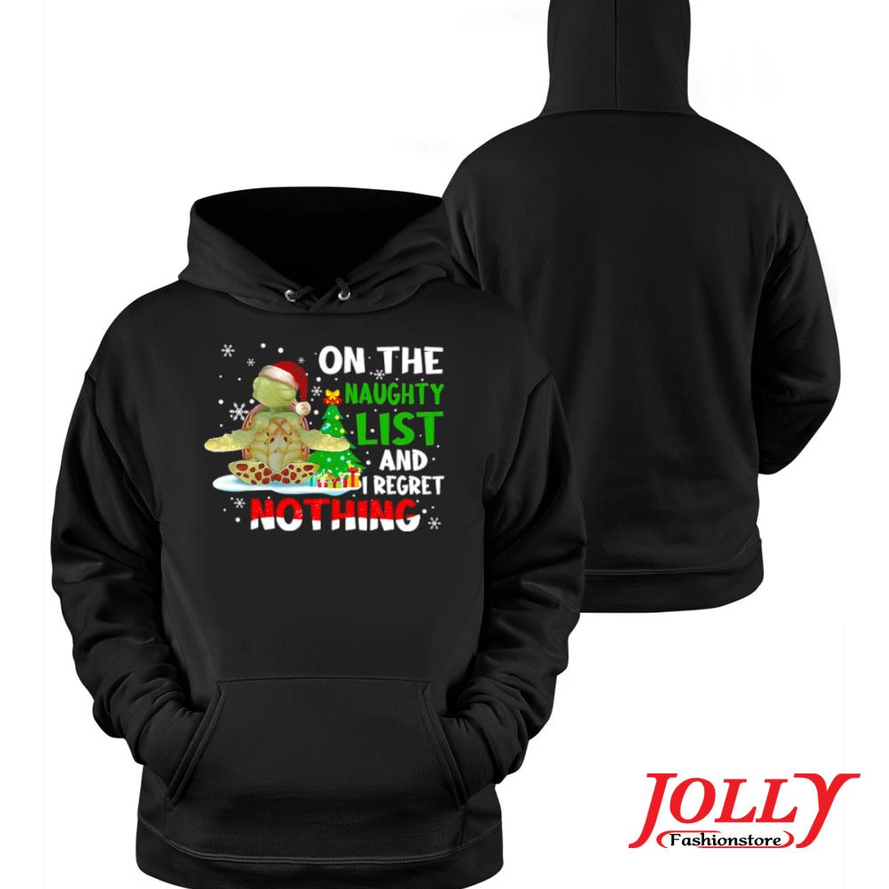 Turtles yoga on the naughty list and I regret nothing s Hoodie
