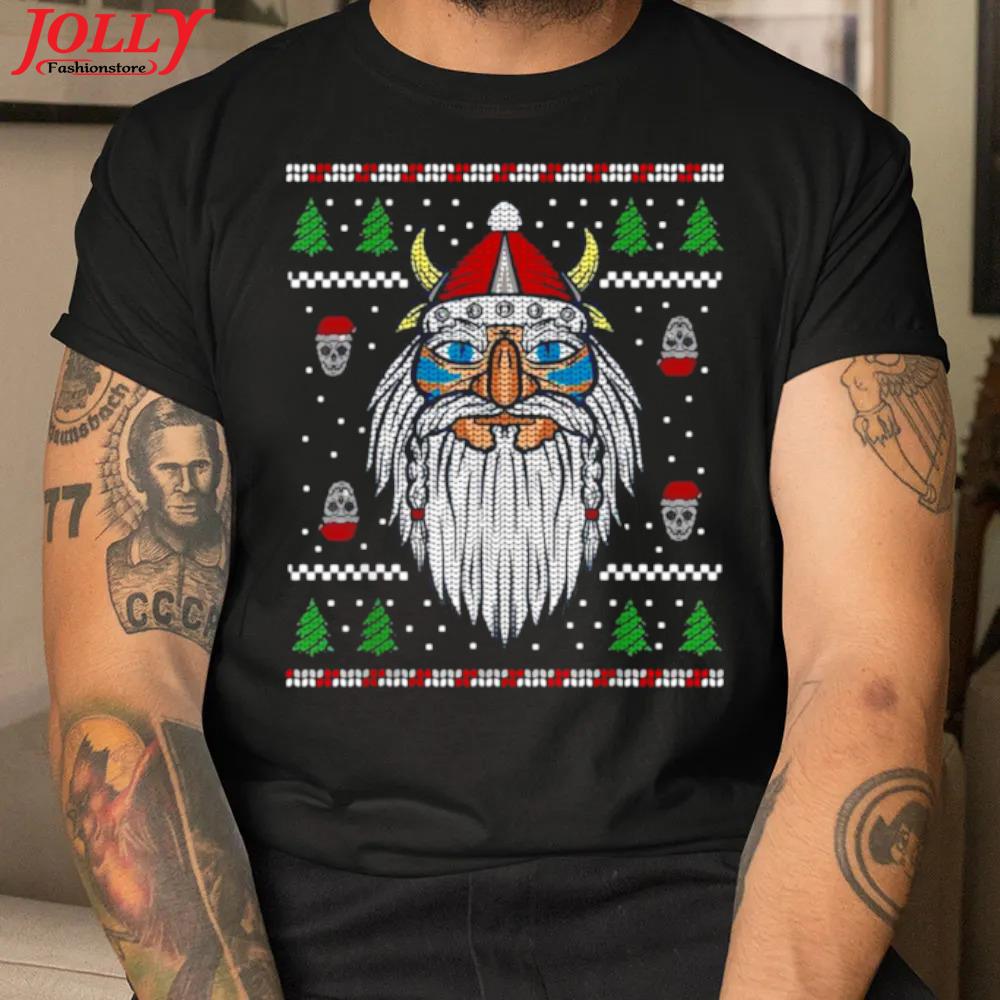 Ugly christmas viking shirt