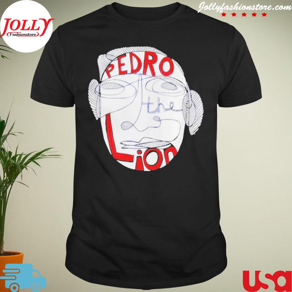 Undertow abstract face pedro the lion shirt
