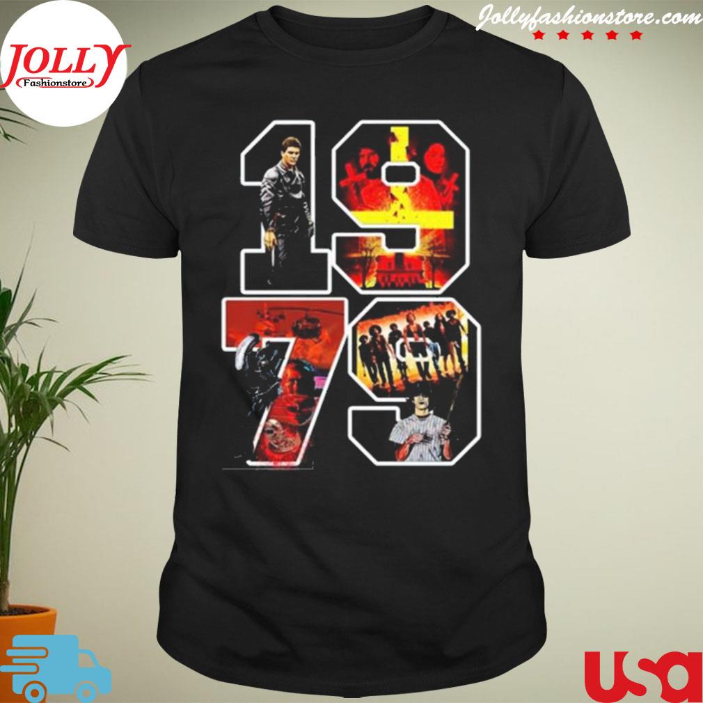 1979 collection horror movie characters shirt