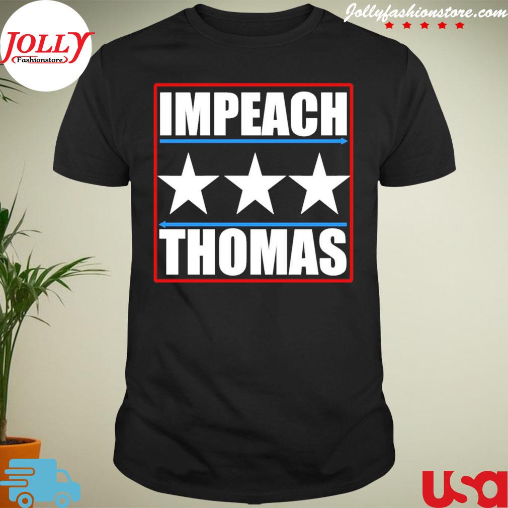 Impeach clarence thomas ginnI shirt