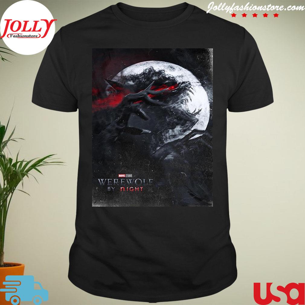 Marvel studios werewolf by night new poster movie shirt