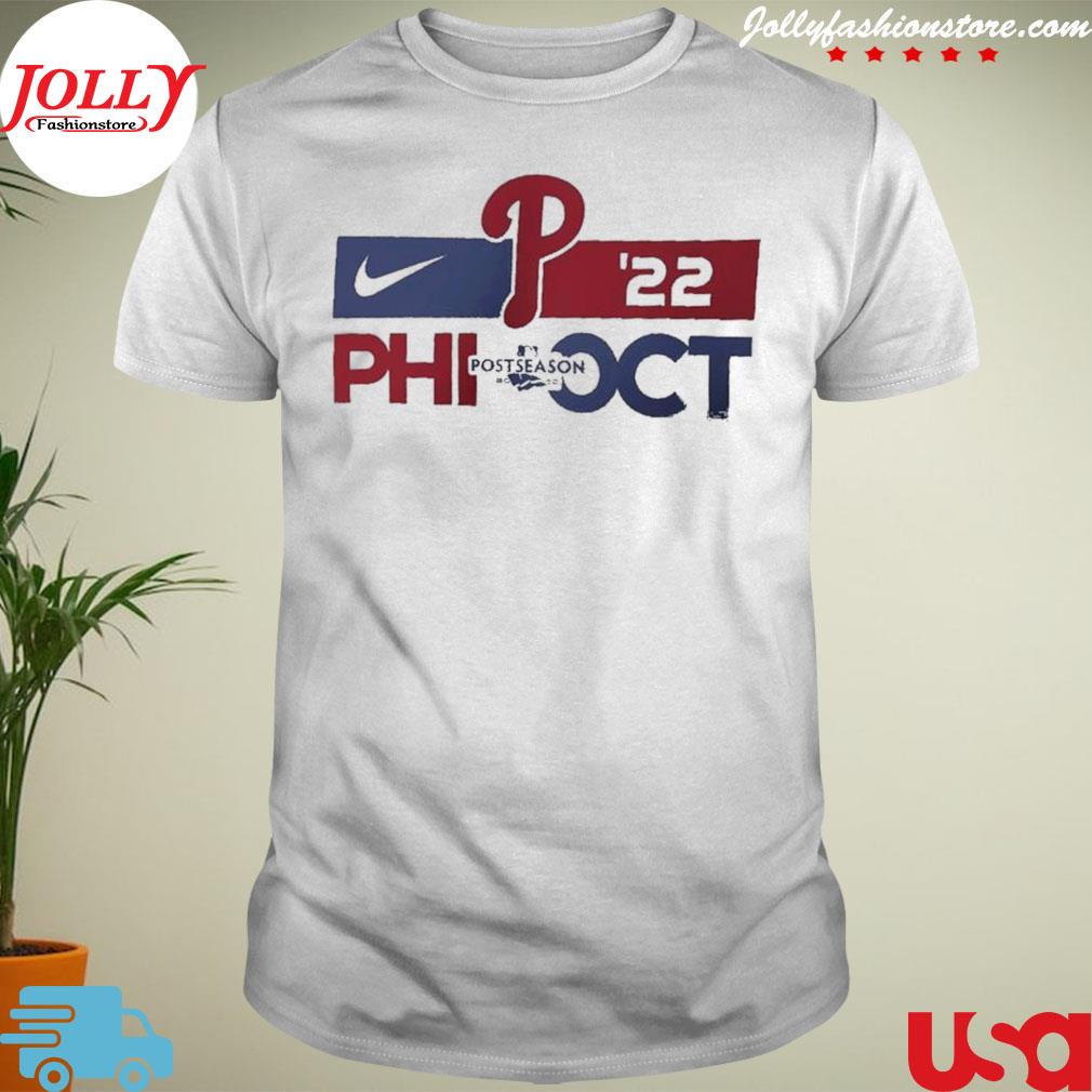 Philadelphia phillies nike 2022 postseason shirt