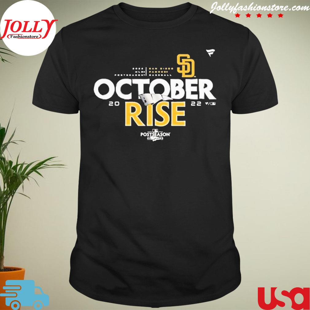 The friars san diego padres 2022 october rise new design shirt