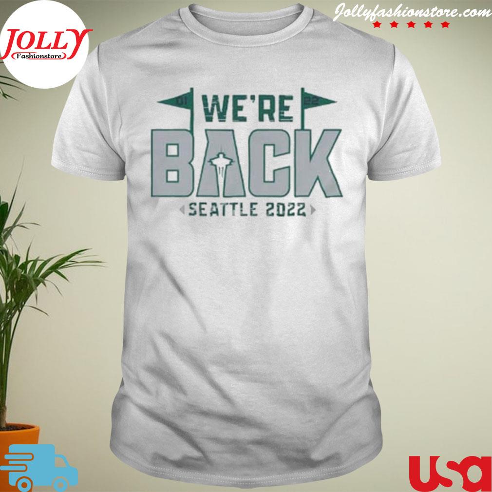 We're back postseason 2022 Seattle mariners baseball shirt