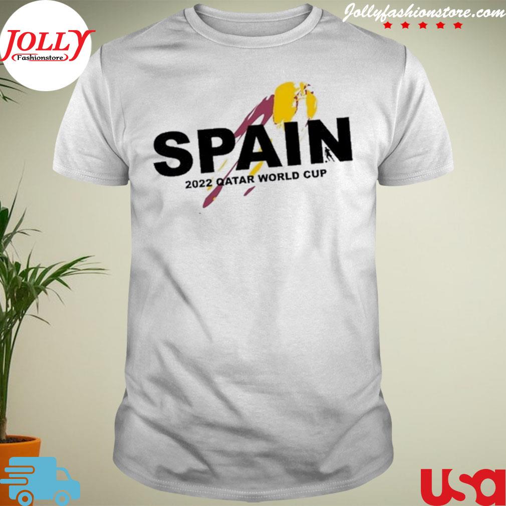 2022 Qatar world cup team Spain T-shirt