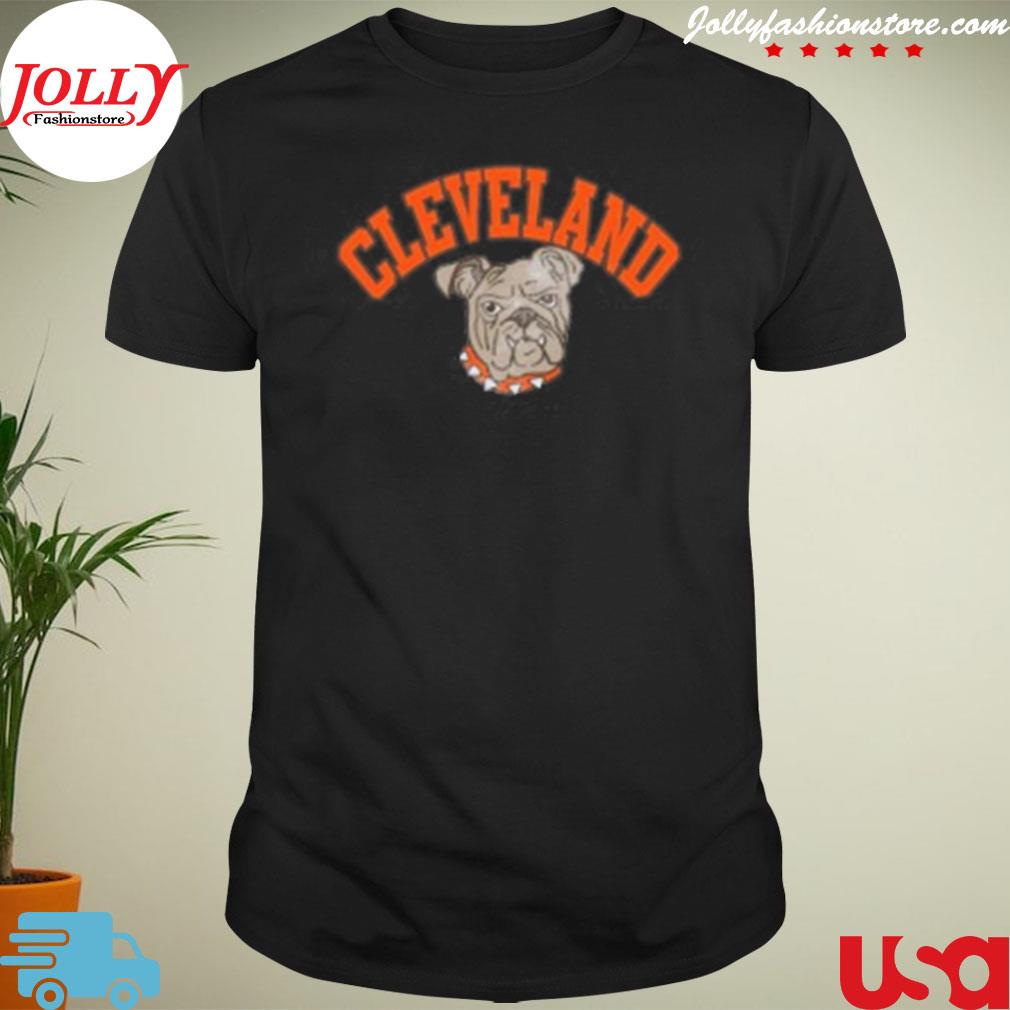 Cleveland dawg arch logo shirt