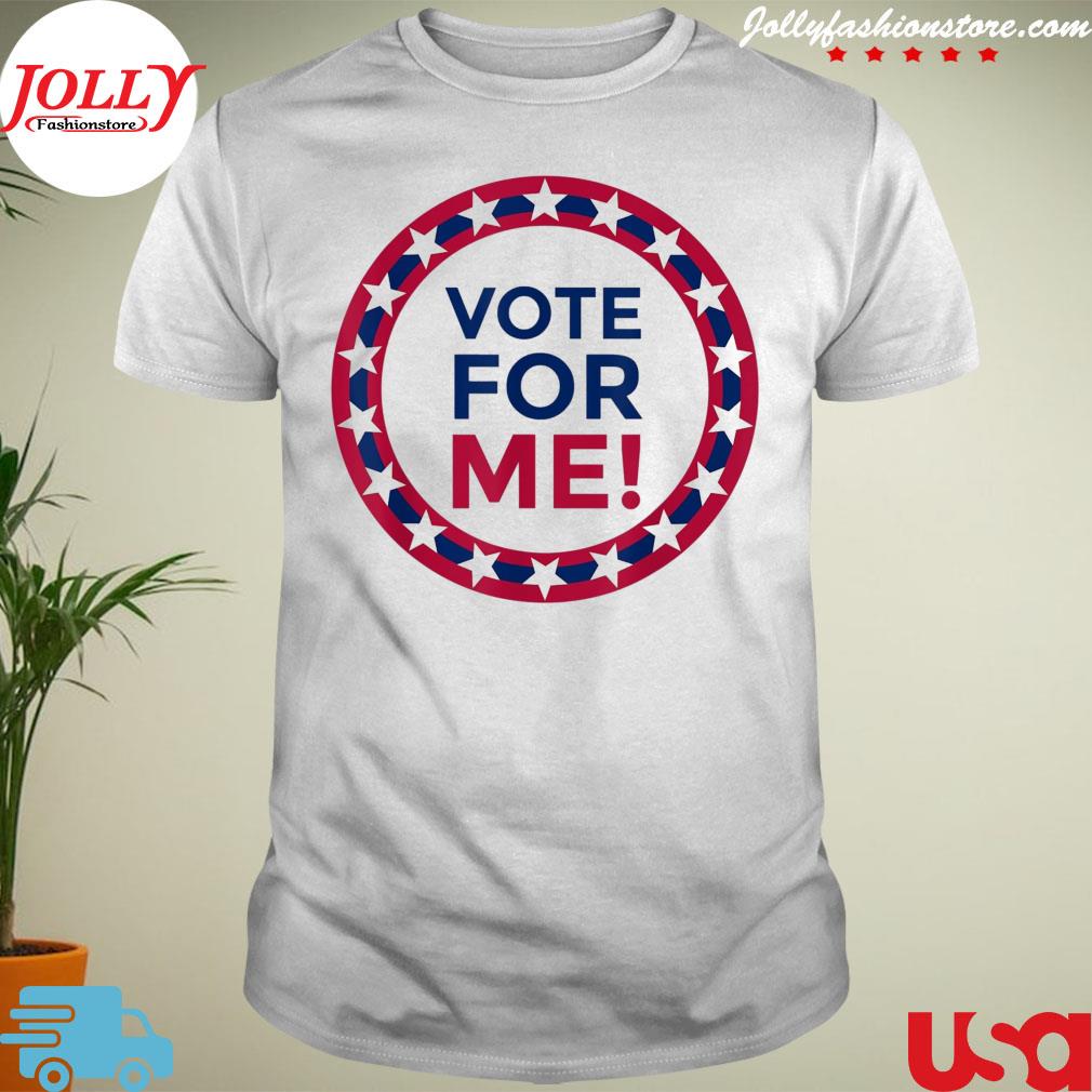 Awesome i voted election day voting register to vote for me shirt