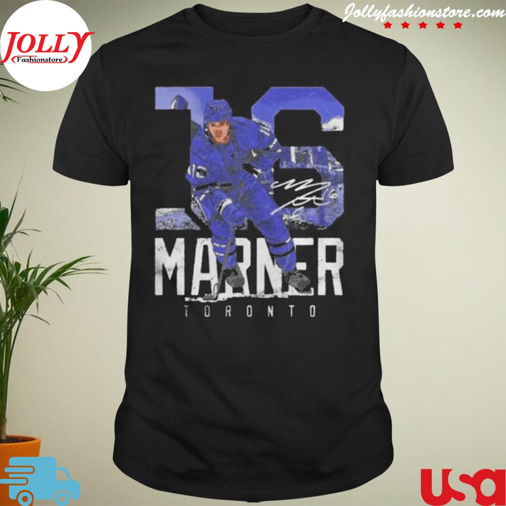 Awesome mitch marner toronto maple leafs number 16 landmark shirt