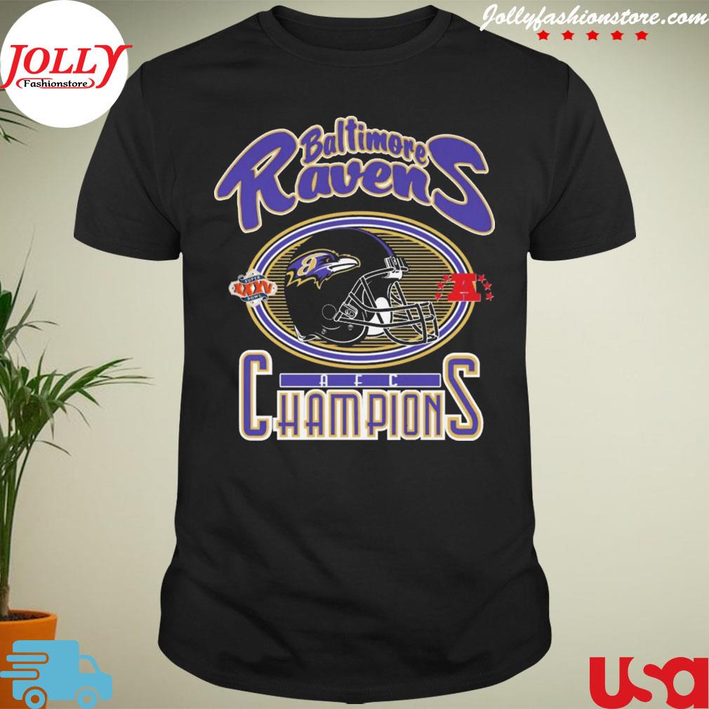 Baltimore ravens helmet sec champions shirt