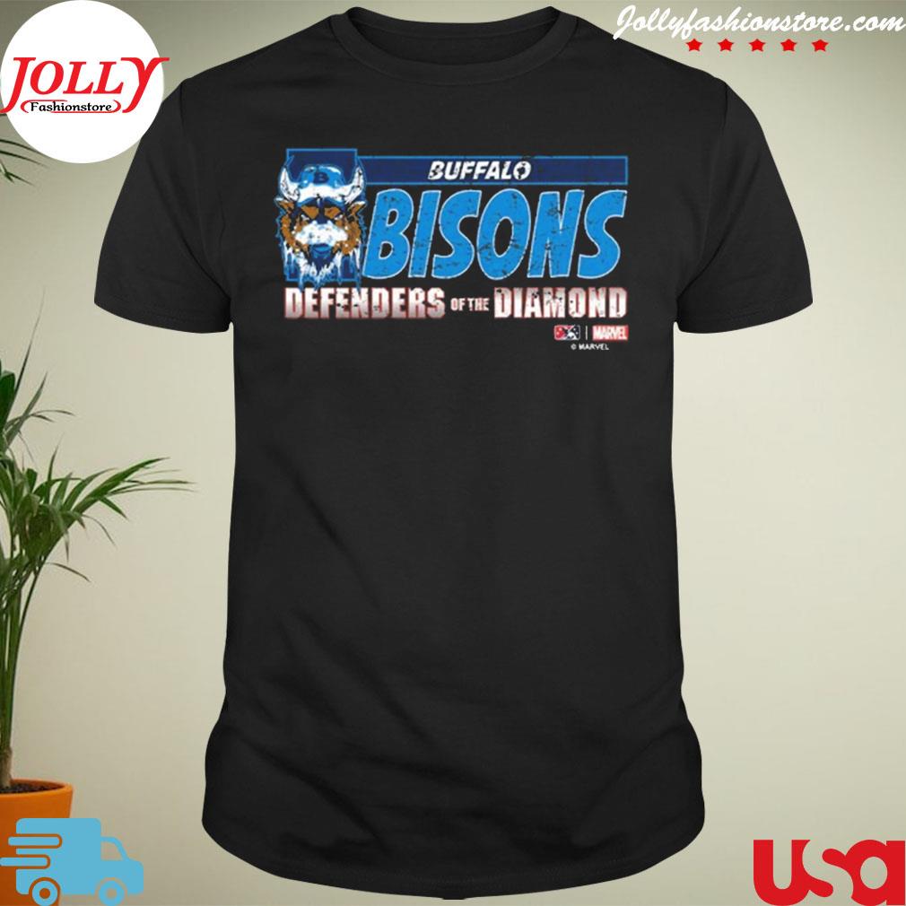 Buffalo bisons defenders of the diamond T-shirt