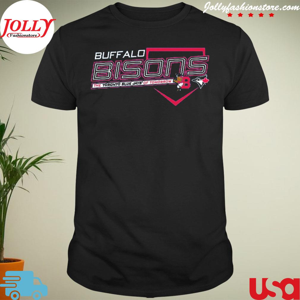 Buffalo bisons youth affiliate royal rand T-shirt