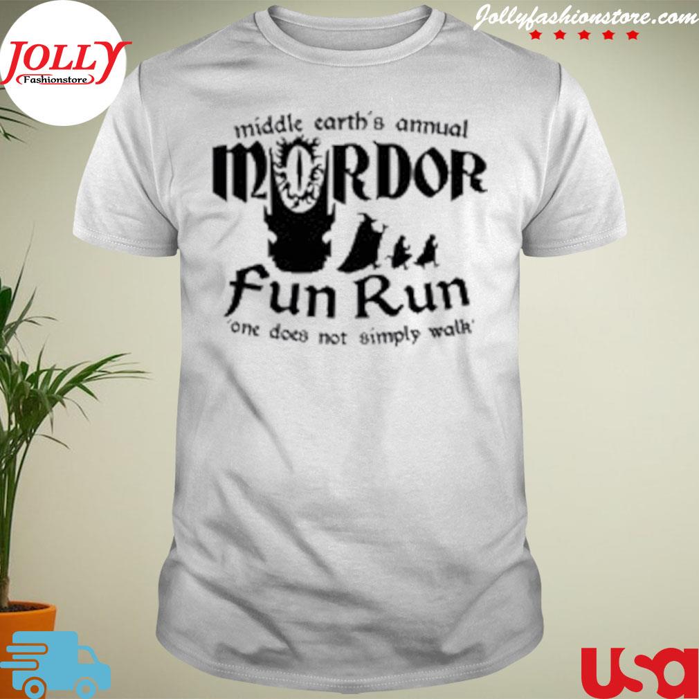 Chargrilled mordor fun run shirt