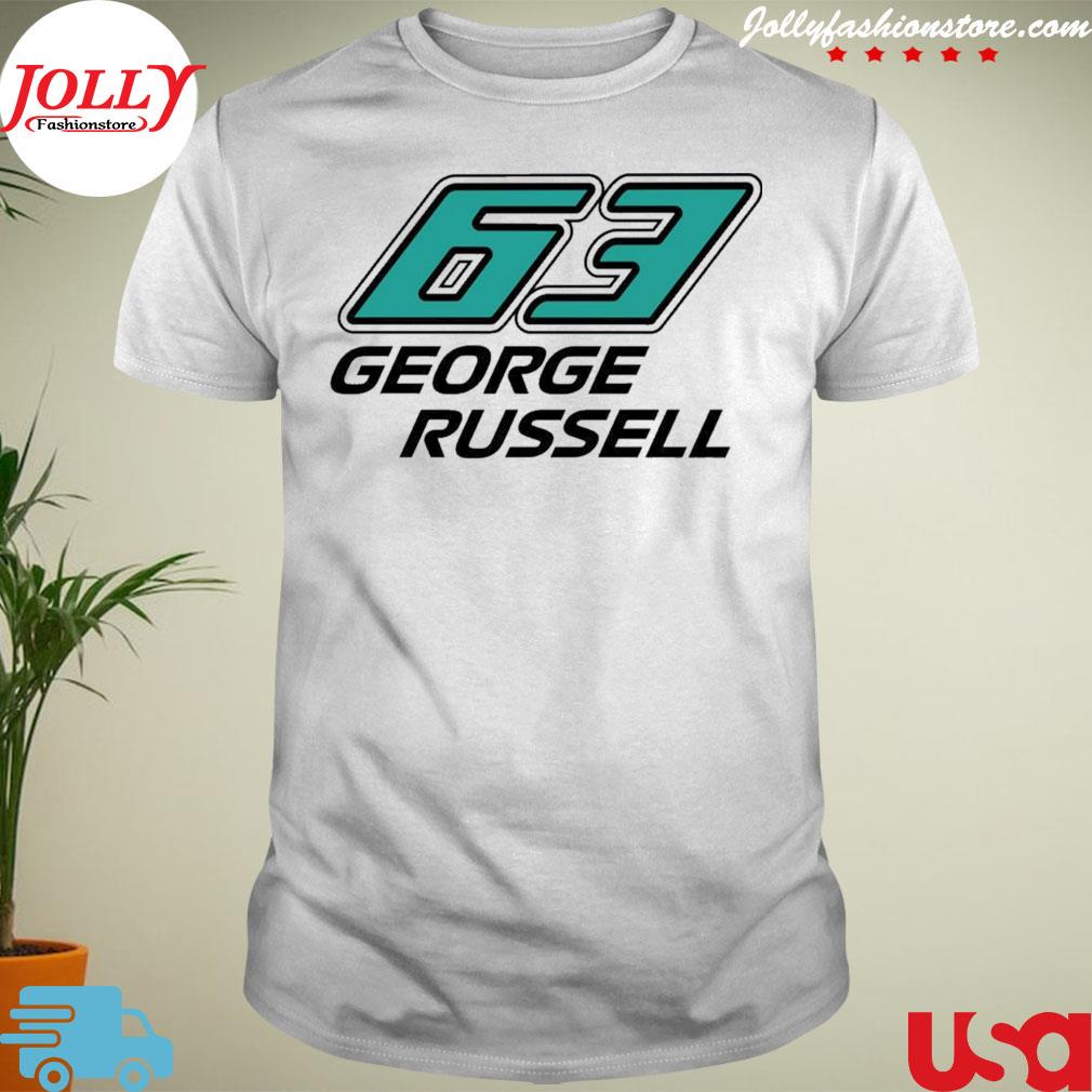 Cool design of george russell 63 for 2022 logo T-shirt