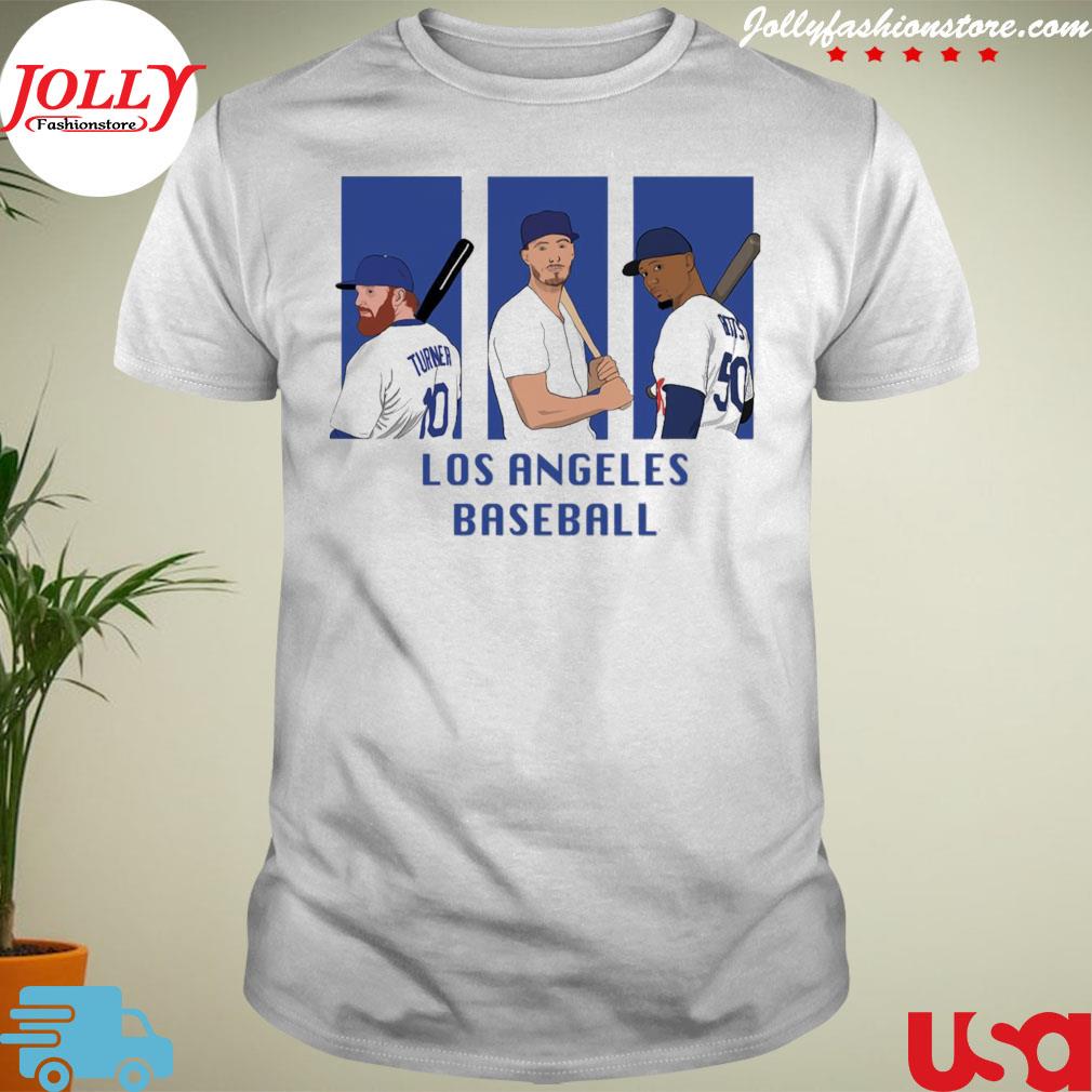 Dodgers the blue design mookie betts T-shirt