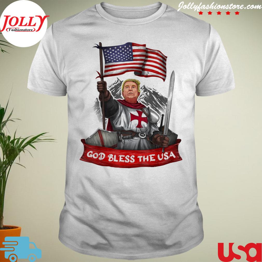 Donald Trump god bless America shirt