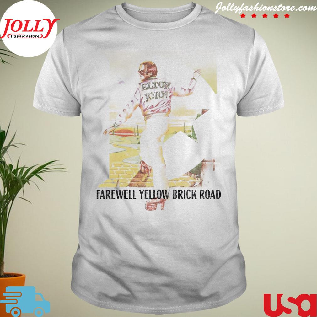Elton john farewell yellow brick road music T-shirt