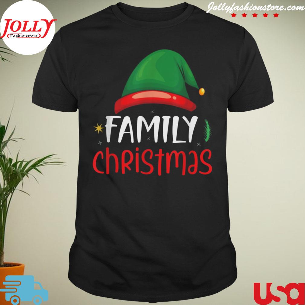 Family Christmas merry xmas ball light funny gifts shirt