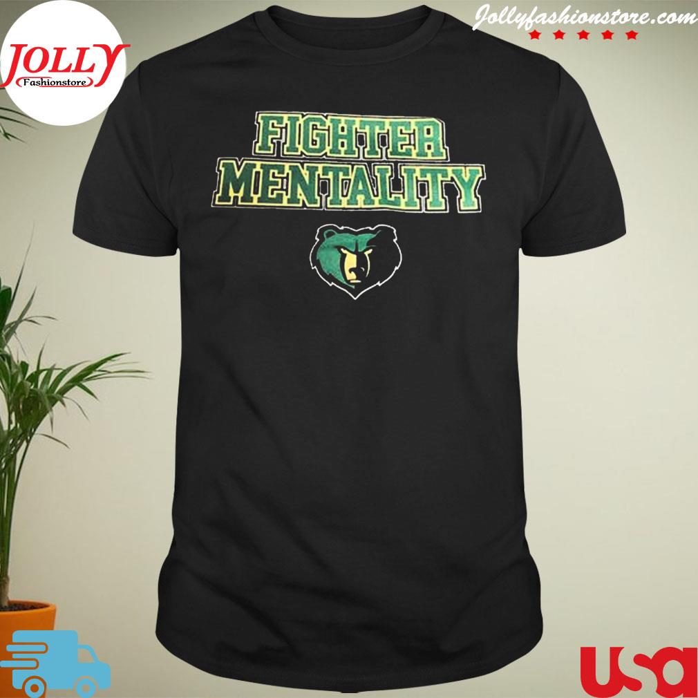 Fighter mentality basha high school logo T-shirt