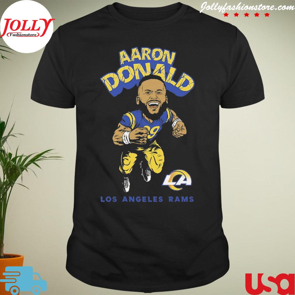 Aaron Donald los angeles rams youth player shirt