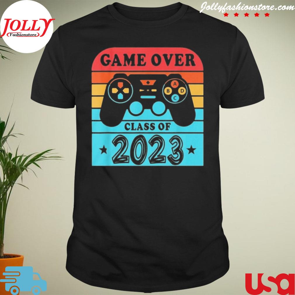 Game over class of 2023 vintage shirt