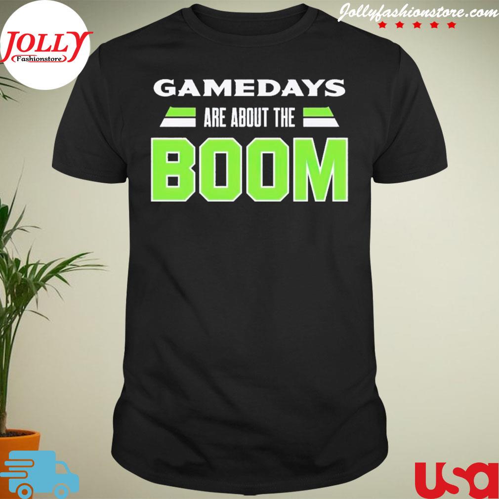 Gamedays are about the boom 2022 shirt