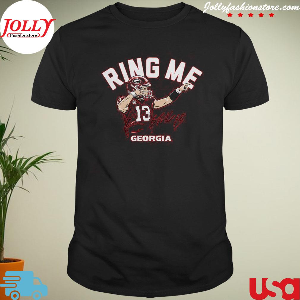 Georgia Bulldogs stetson bennett iv ring me signature shirt