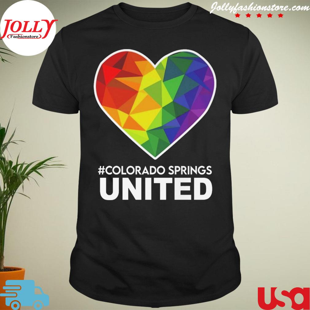 I love heart Colorado springs united T-shirt