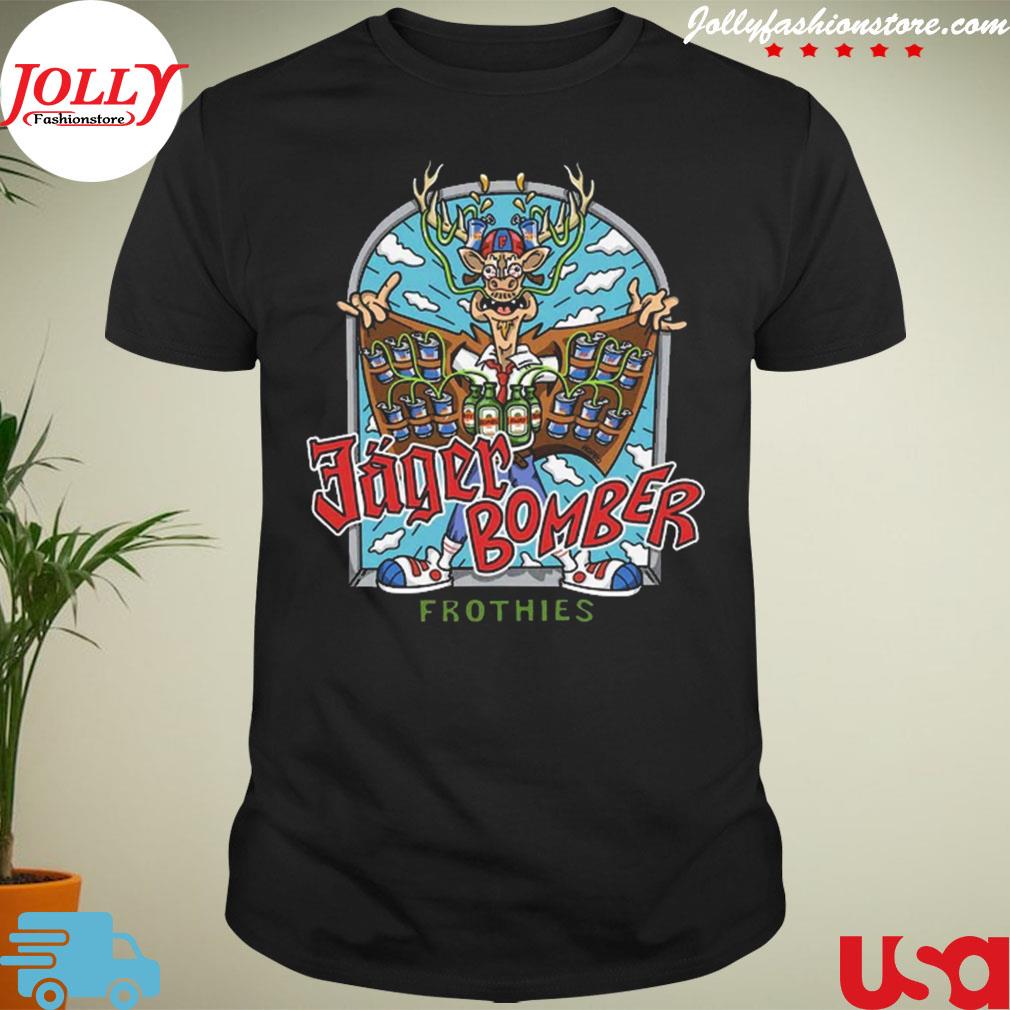 Jager bomber frothies shirt
