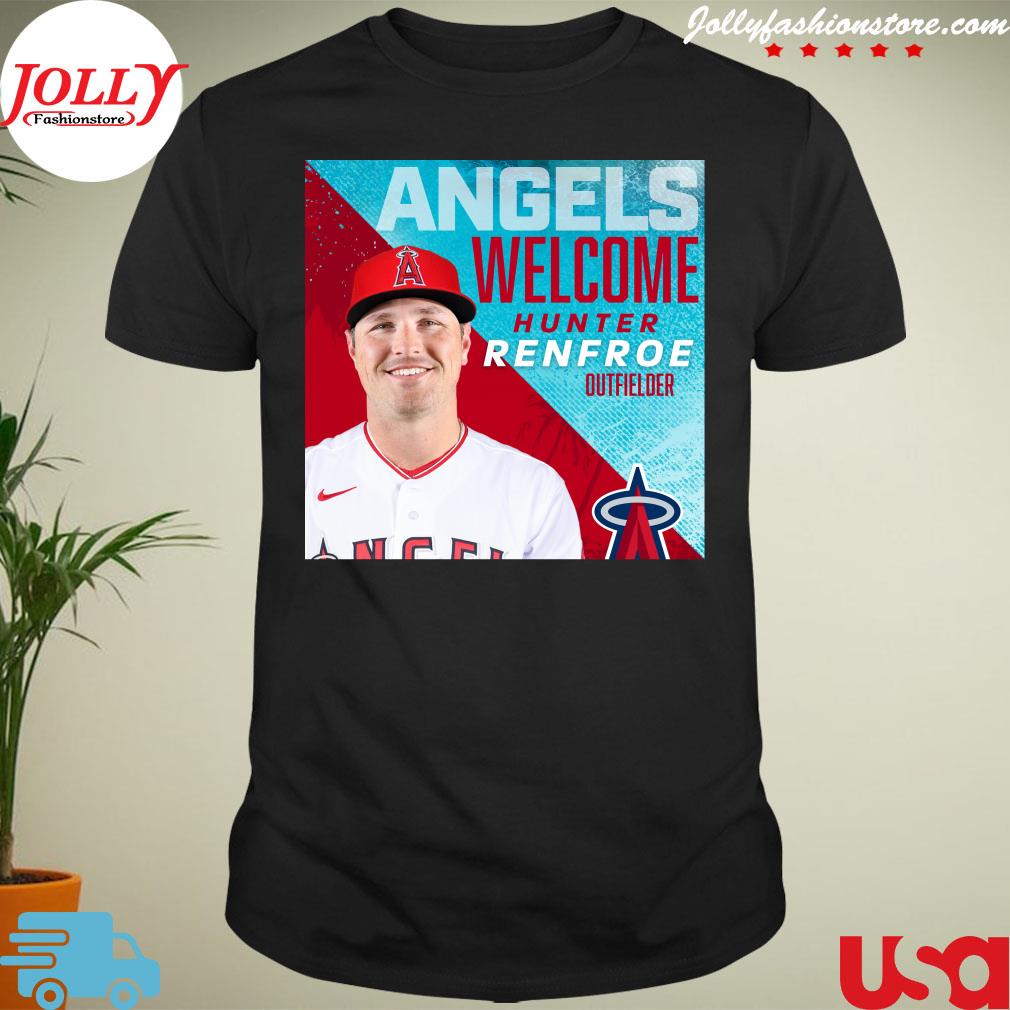 Los angeles angels welcome hunter renfrow outfield shirt