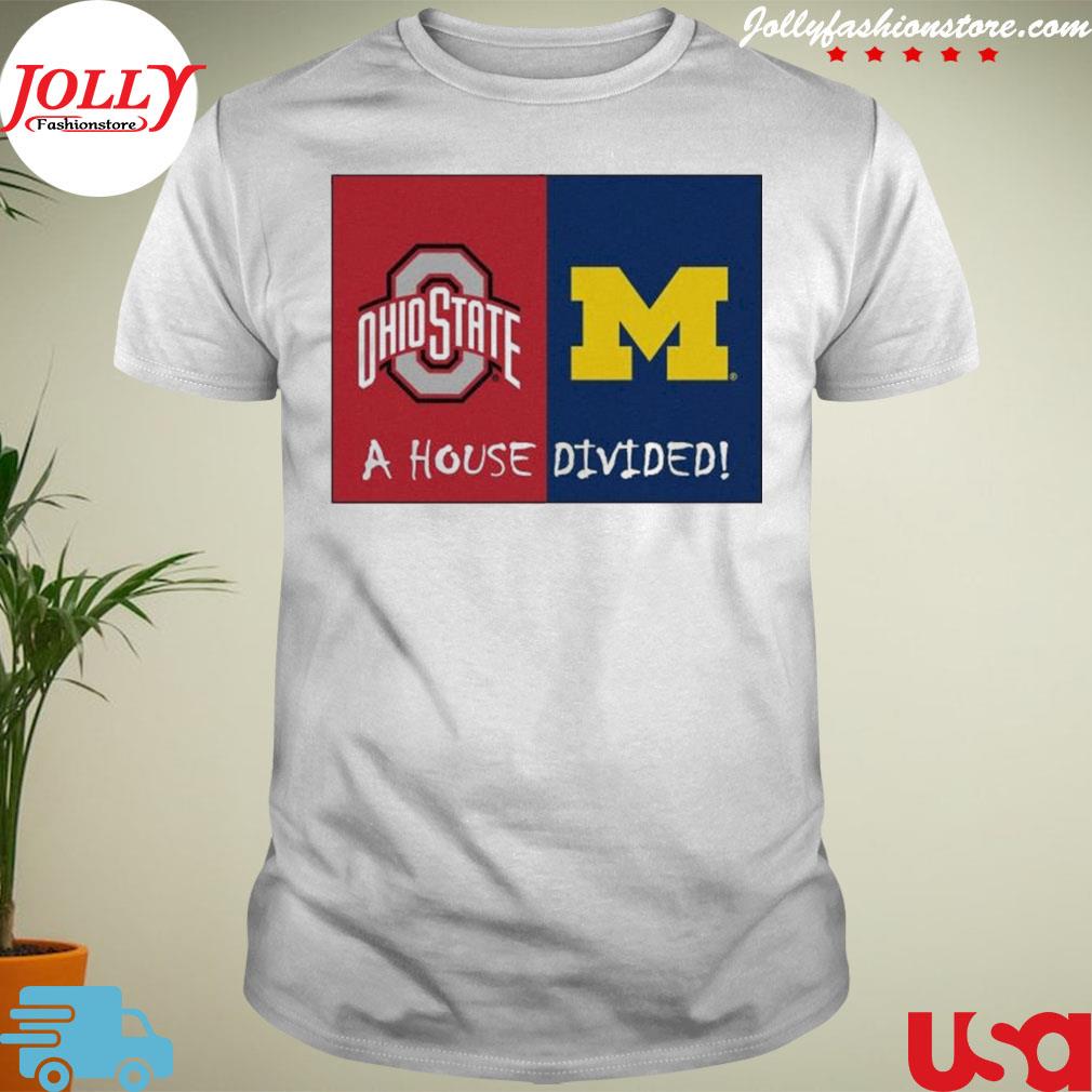 Michigan wolverines vs Ohio state buckeyes a house divided 2022 T-shirt