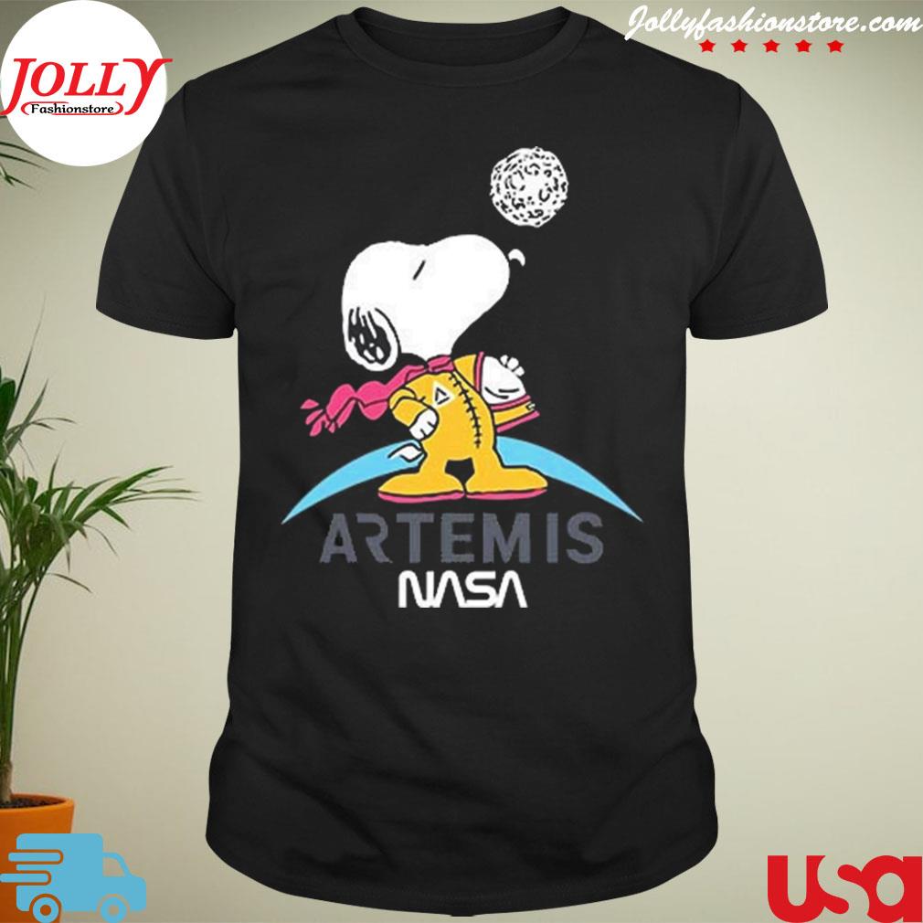 Nasa Snoopy artemis T-shirt